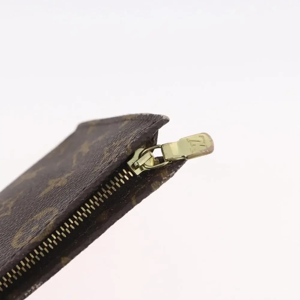 Louis Vuitton Monogram Bucket GM Accessory Pouch Brown